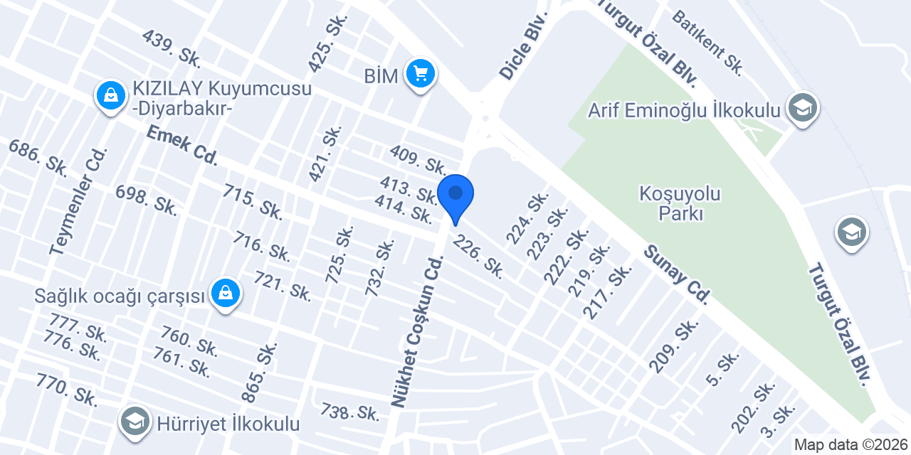 Öz Şeyhmalan Kuyumcusu konumu