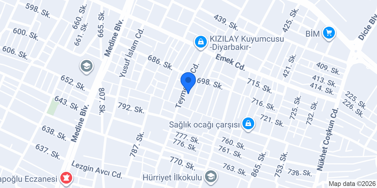 eylül çiçekçilik konumu