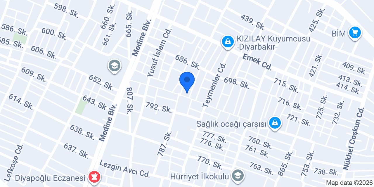 BUTİKÇE konumu