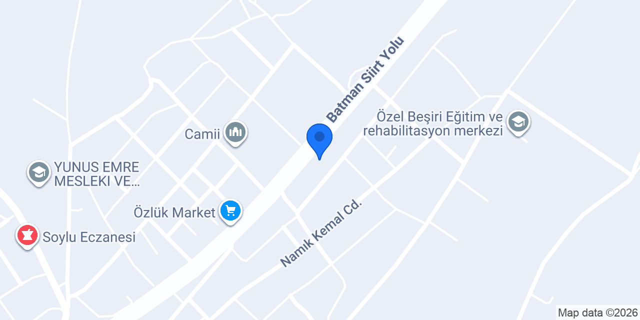 Beşiri oto lastik konumu