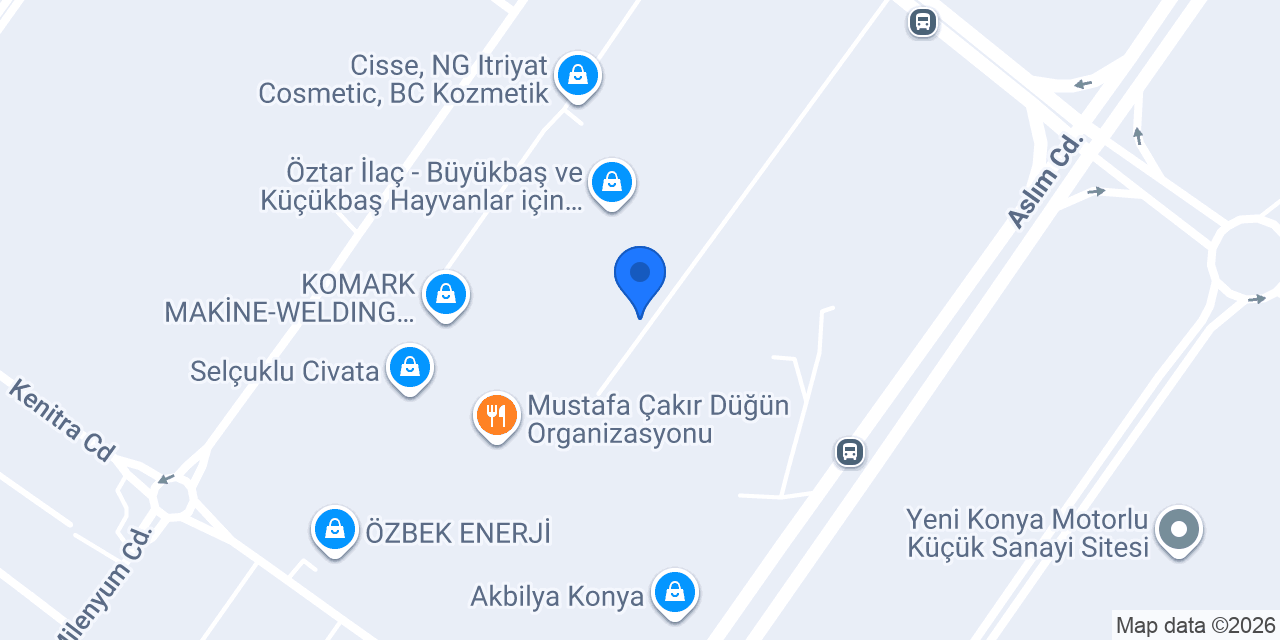 Derya Rakor Hidrolik Rakor Mak. San. Tic. Ltd. Şti. konumu