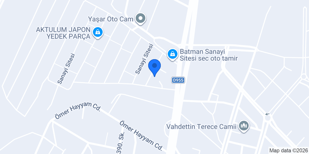 Oto Petrol Batman konumu