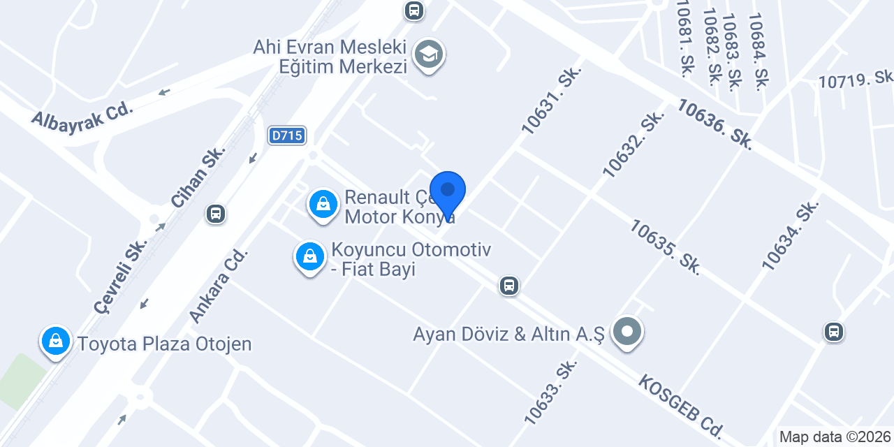 TAM Finans - Konya Şubesi konumu