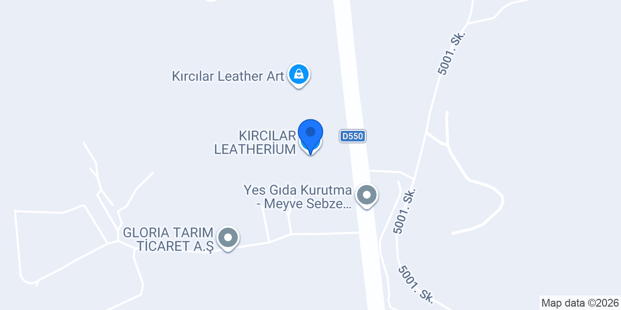 KIRCILAR LEATHERİUM konumu