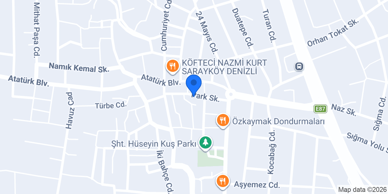 CADDE Erkek Kuaförü konumu