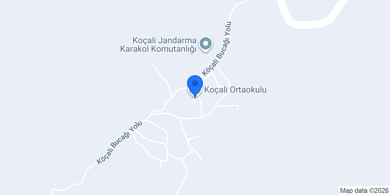 Koçali Ortaokulu konumu