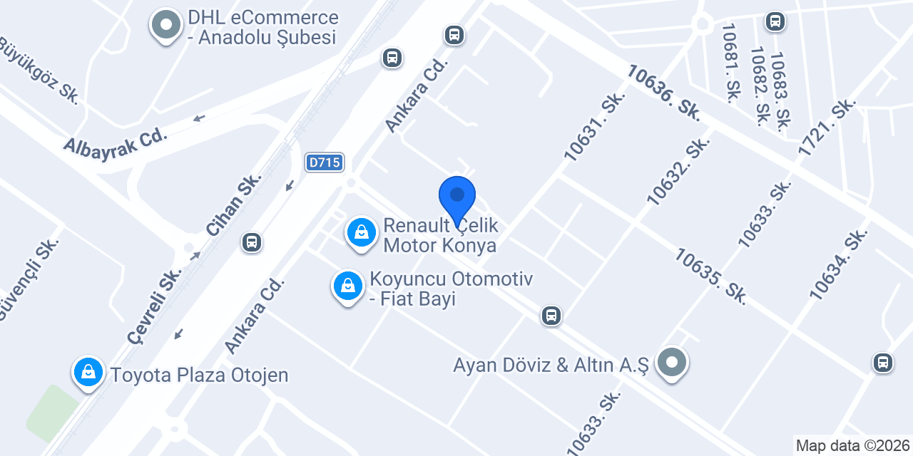 Emlak Katılım Büsan Şubesi konumu