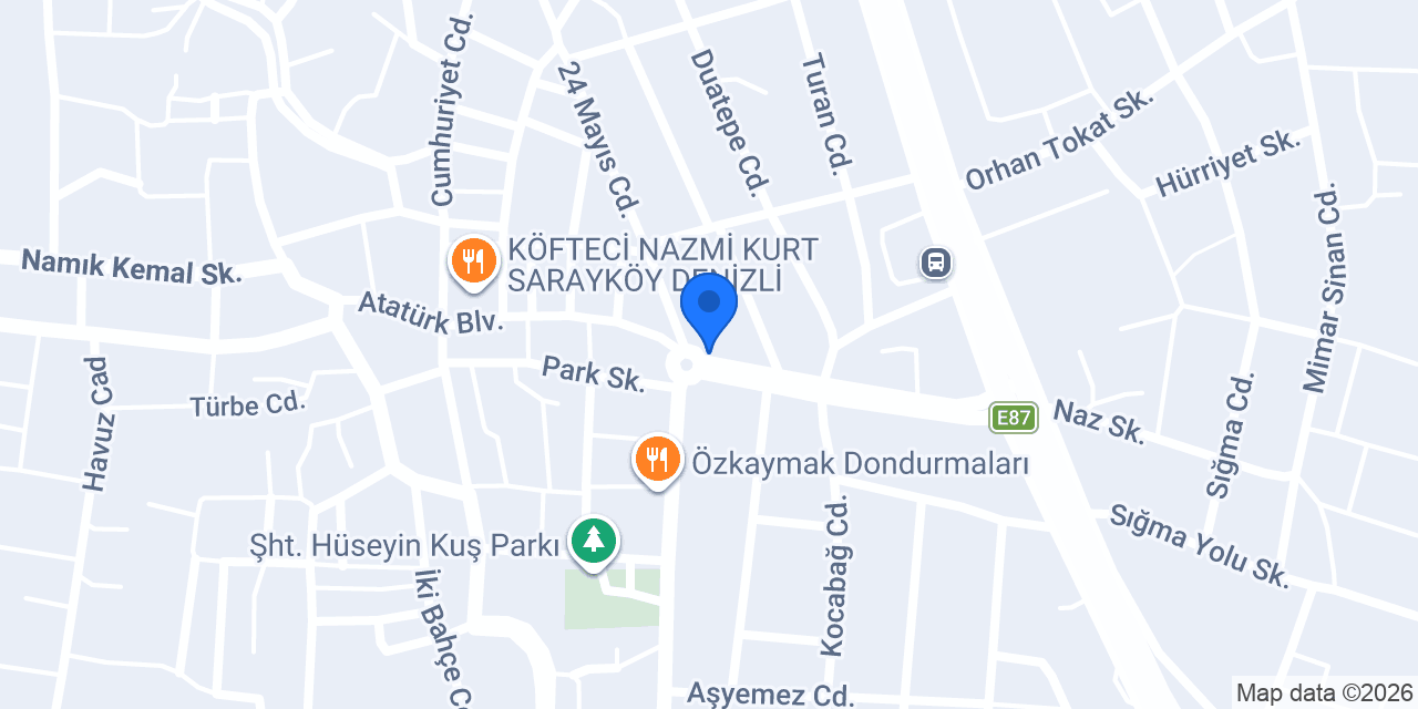 Sarayköy Pide Salonu konumu