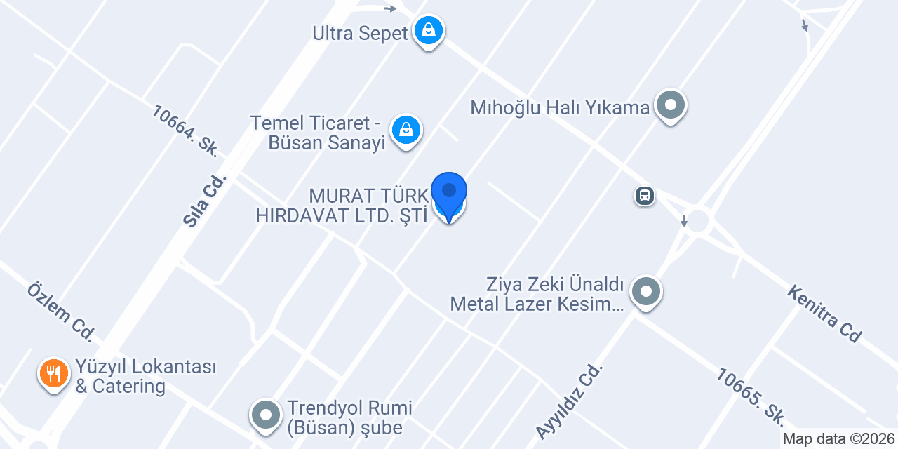 MURAT TÜRK HIRDAVAT LTD. ŞTİ konumu
