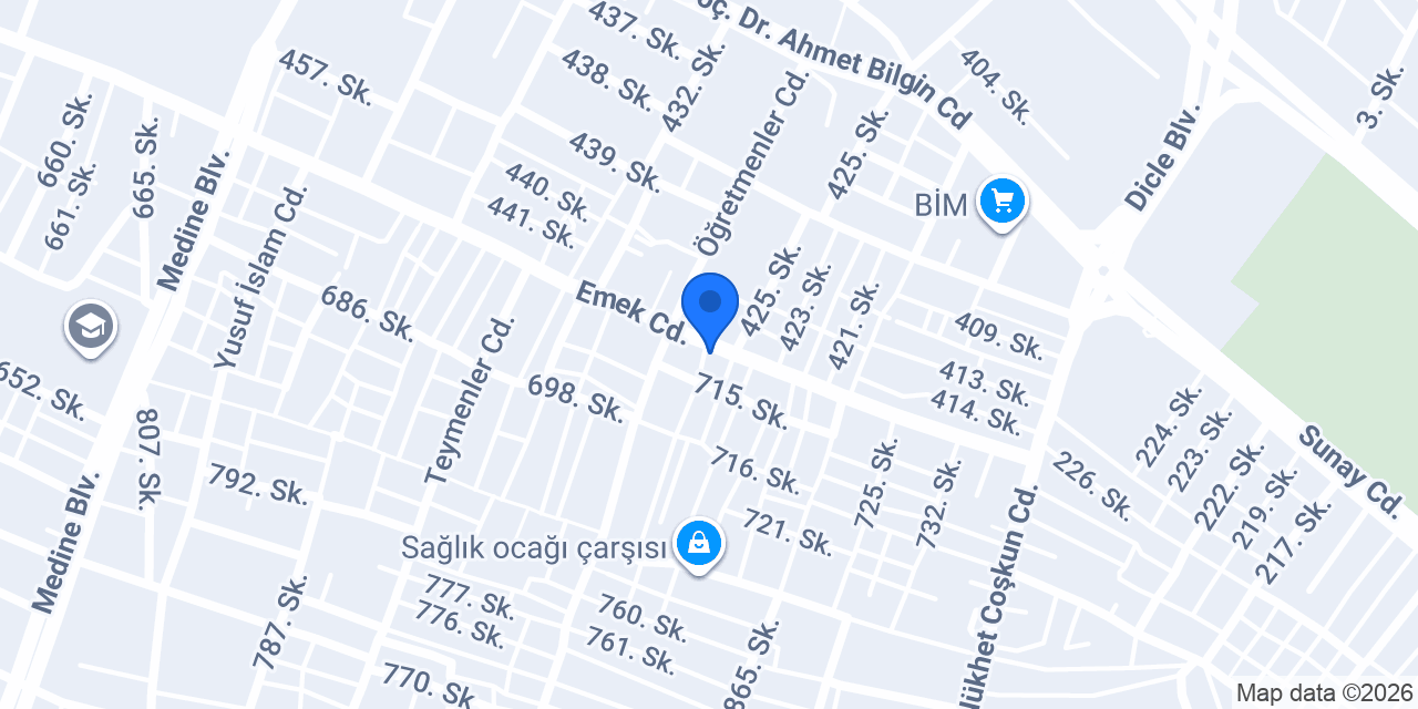 YERİM DÖNER konumu