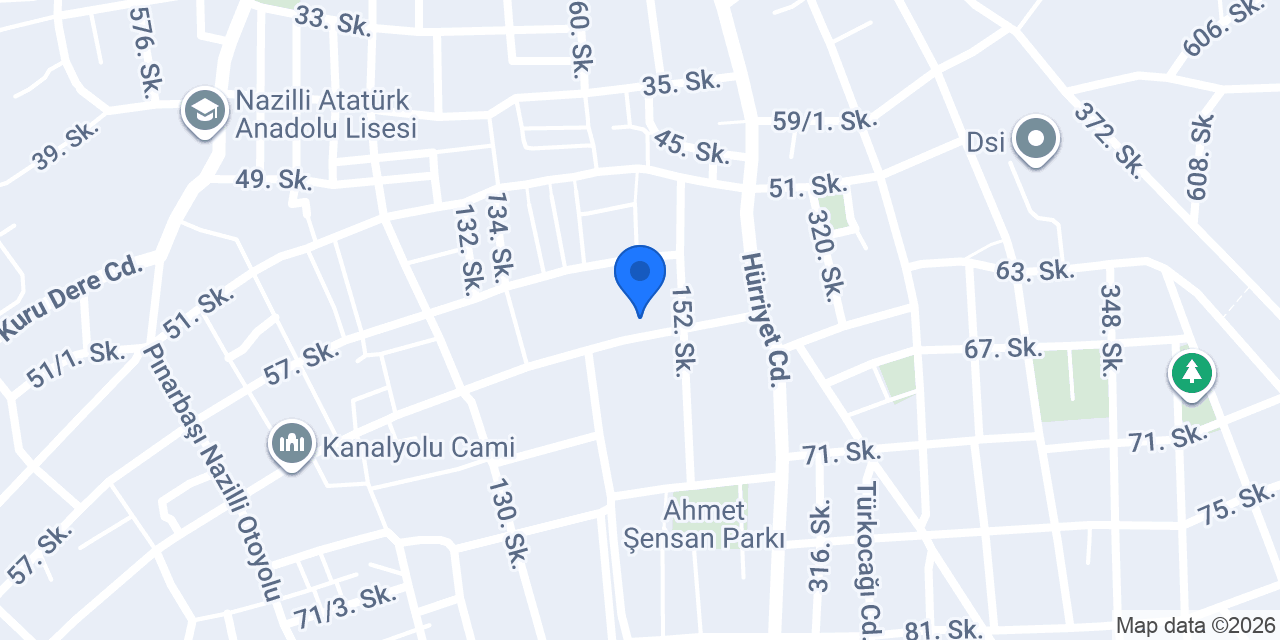 Sevi Sanat Atölyesi konumu