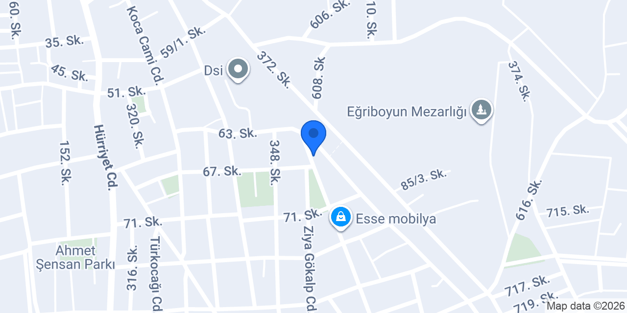 Doruk Market konumu