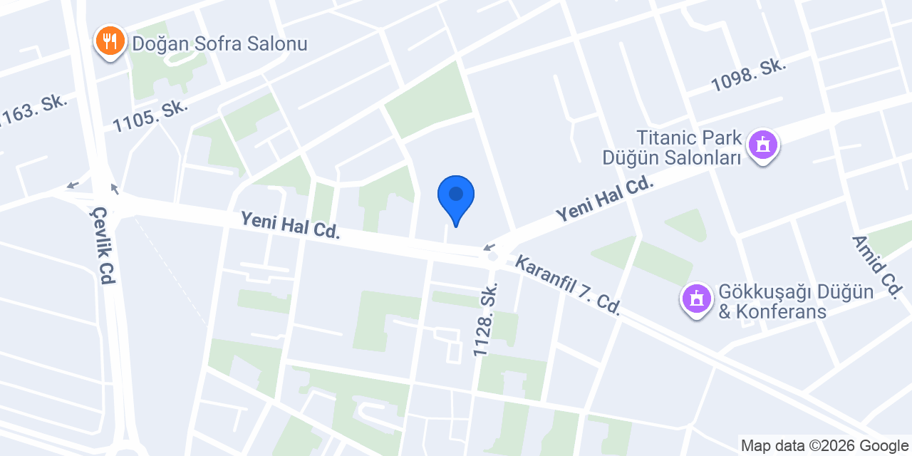 Kiptaş Lisesi Pansiyonu konumu