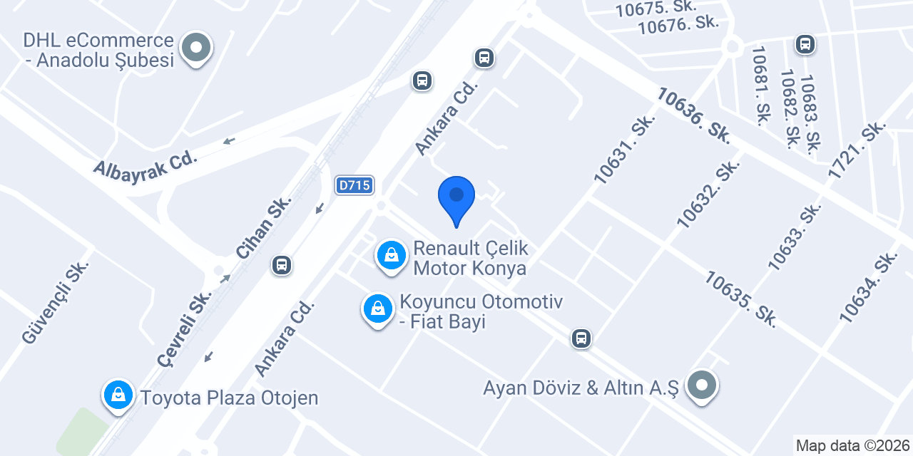 Denizbank Büsan Şubesi konumu
