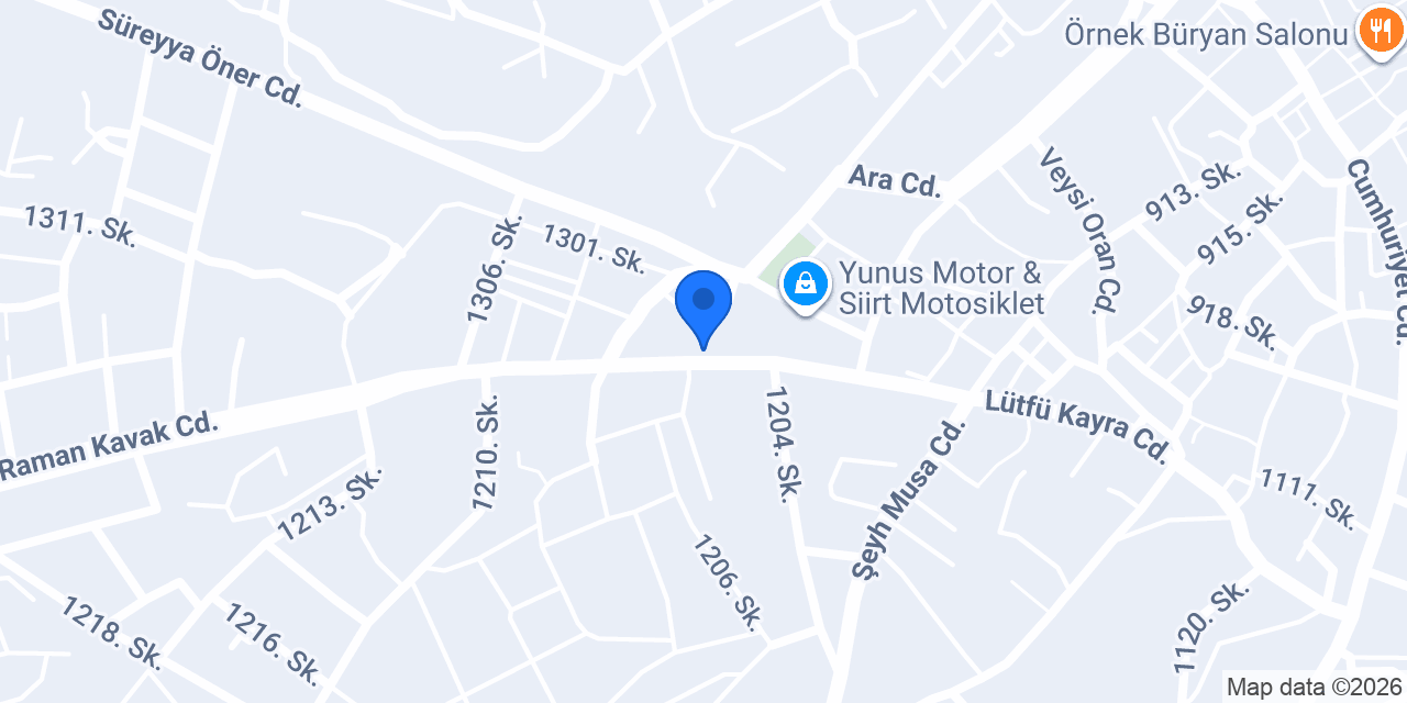Batur Ekektrik konumu