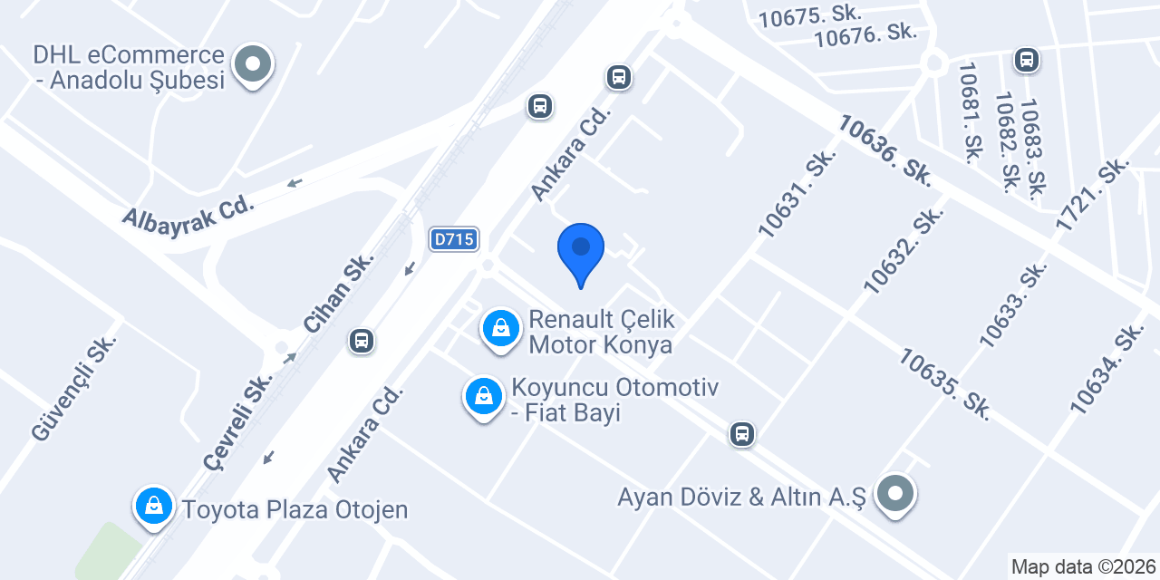 Garanti BBVA Büsan Şubesi konumu