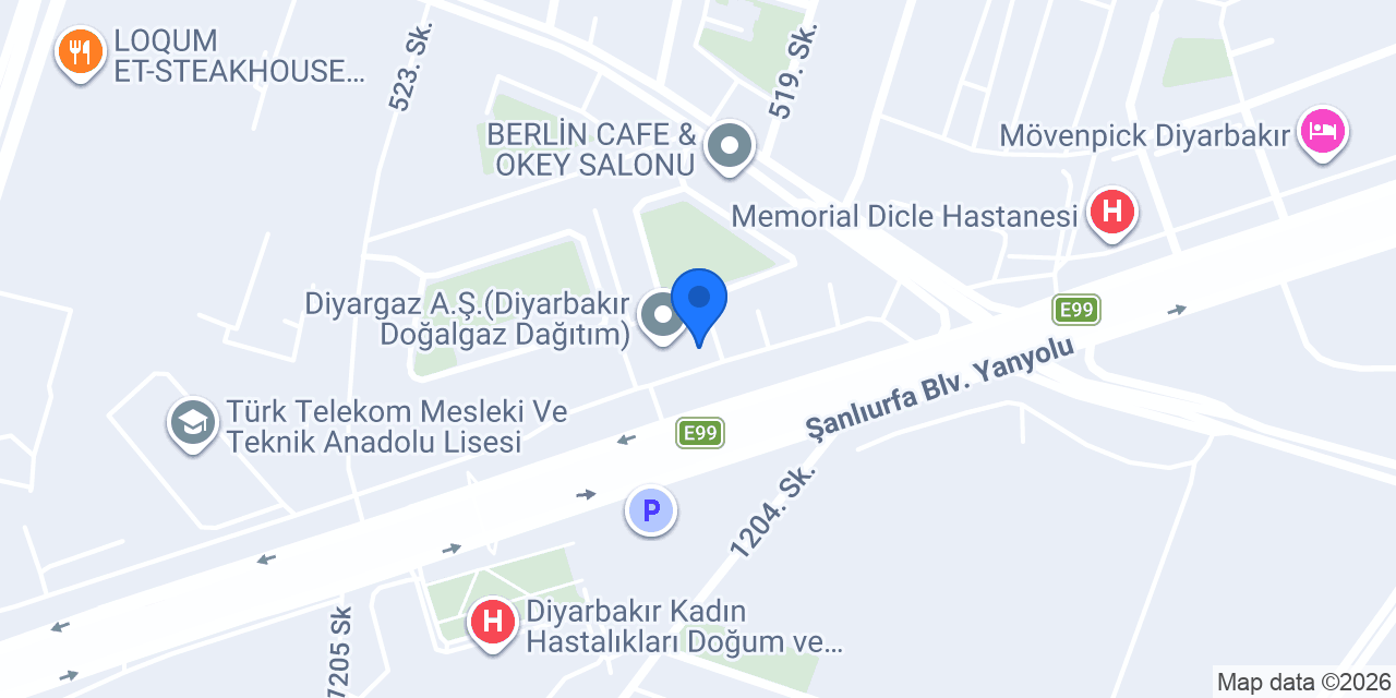Yapı Kredi - Ofis Şubesi konumu