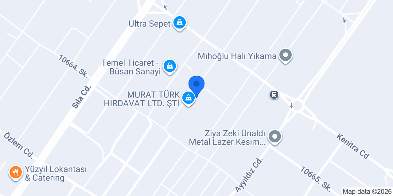 ERKBY TARIM A.Ş. BÜSAN MERKEZ konumu