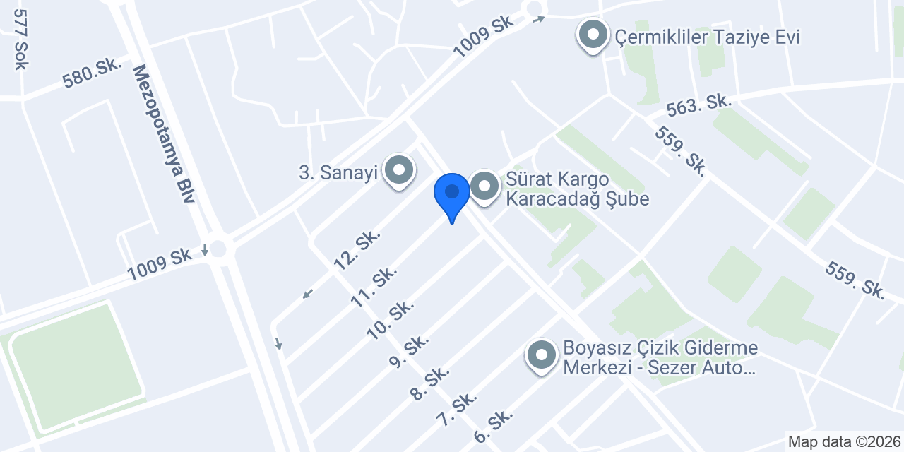 UM-KA İŞ MAKİNALARI konumu