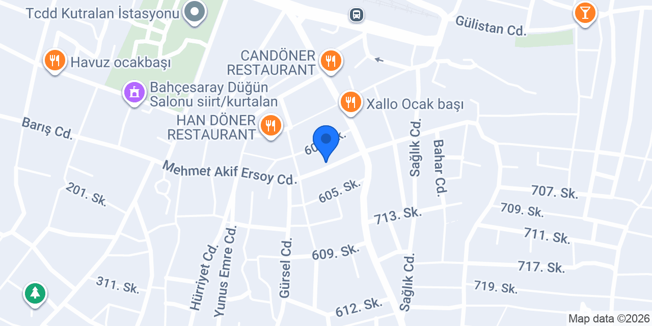 Avukat Selim BALTA HUKUK BÜROSU konumu