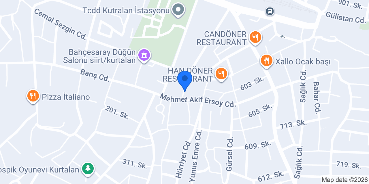 MAJOR LİFE KURTALAN konumu