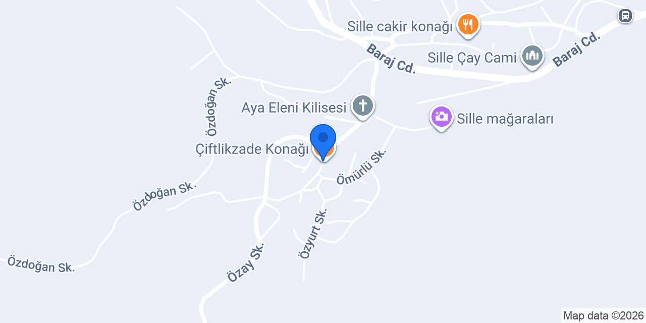 Çiftlikzade Konağı konumu