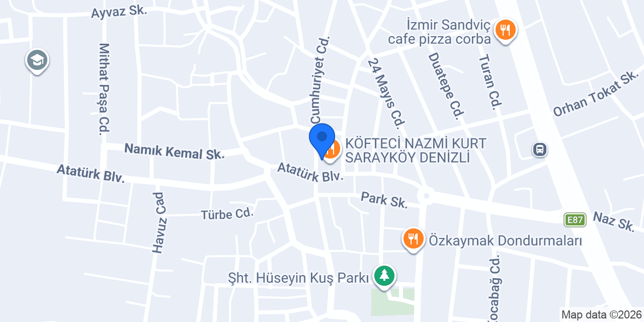 Avcı Tarım H’Olive HATİCE AVCI konumu