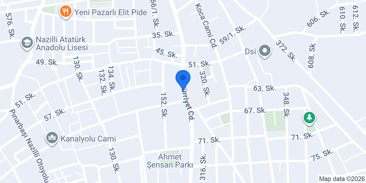 Dondurmacım Kuruyemiş konumu