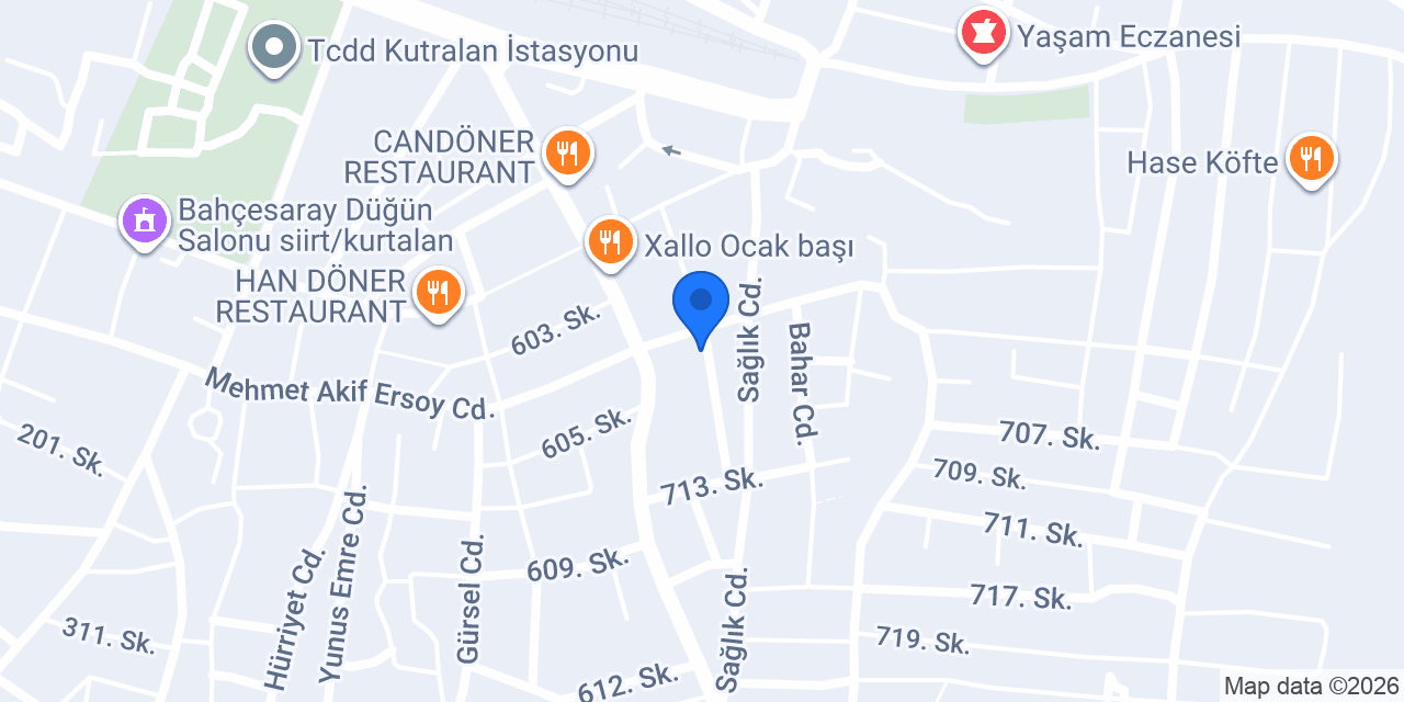 Ahenk Organizasyon konumu