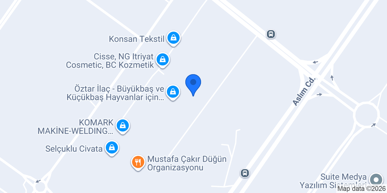 Alamaç konumu