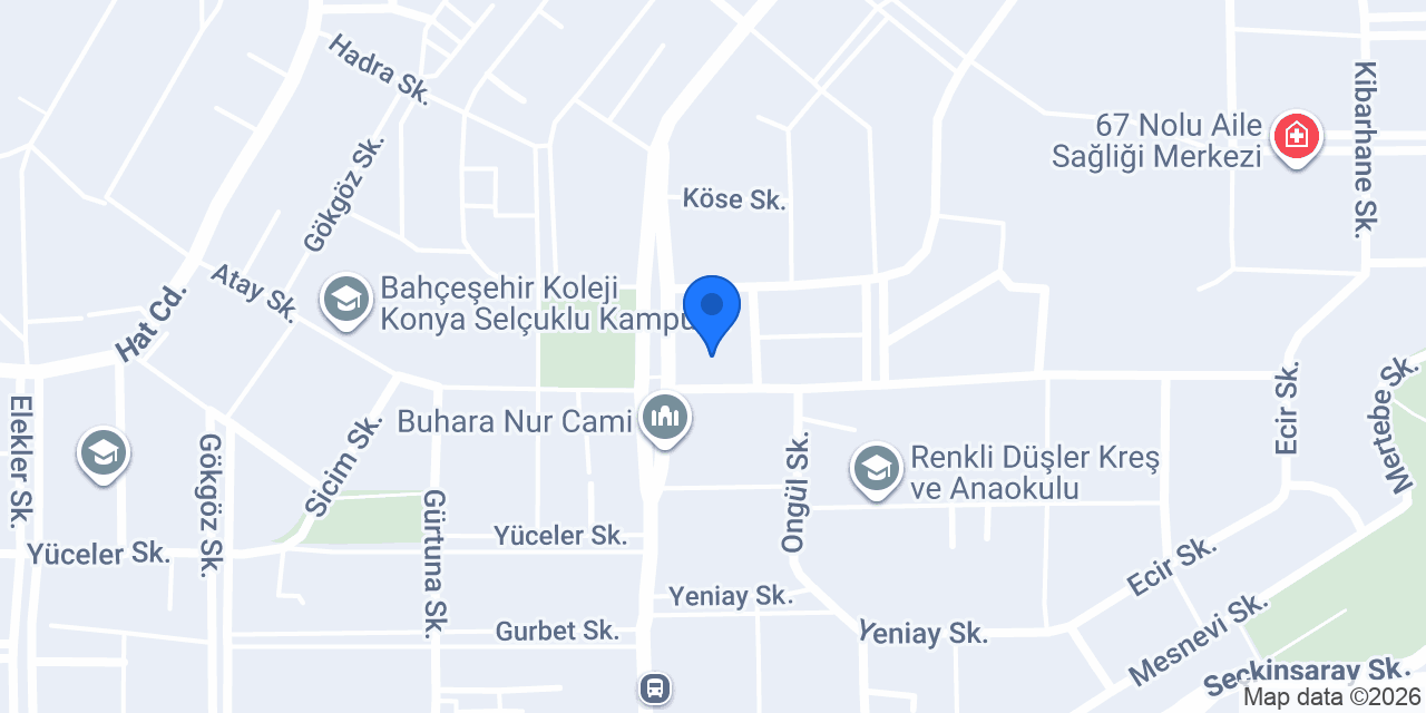 Konya Masaj Salonu Koza konumu