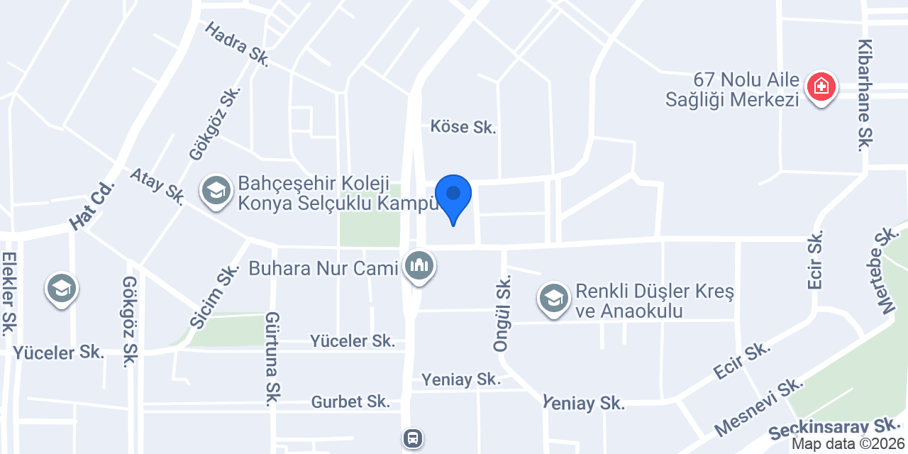 Grand Terapi Merkezi konumu
