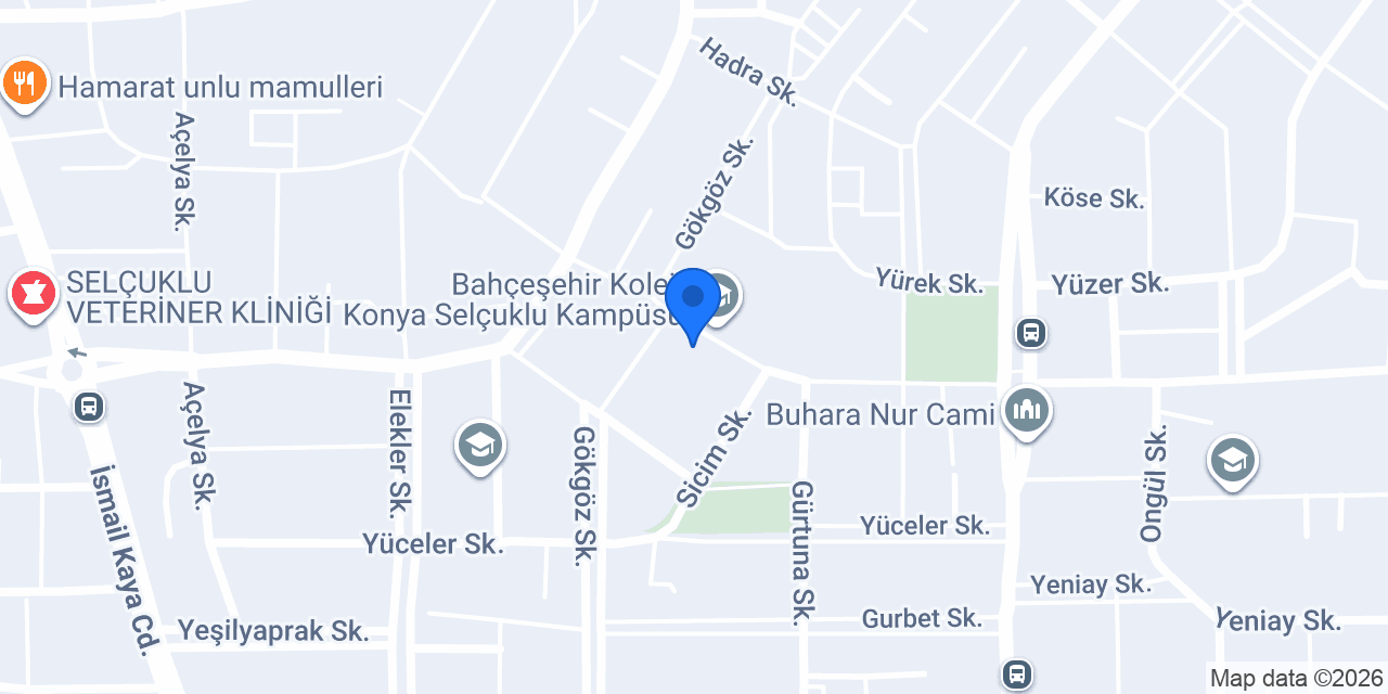 YEKTA KREŞ VE GÜNDÜZ BAKIMEVİ konumu