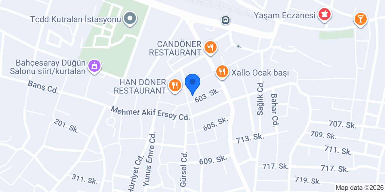 Final Dergisi Dershaneleri konumu