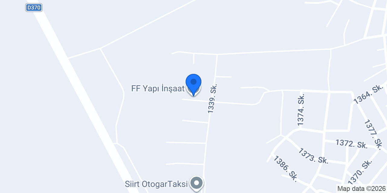 FF Yapı İnşaat konumu