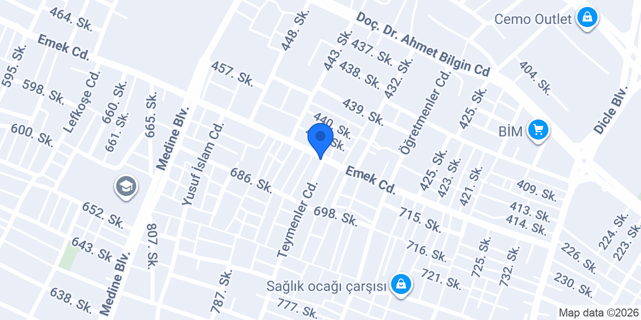 KIZILAY Kuyumcusu -Diyarbakır- konumu