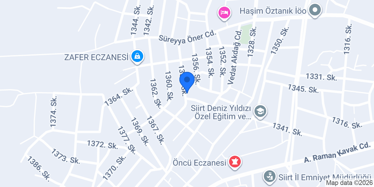 Civan Doğalgaz Mühendislik konumu