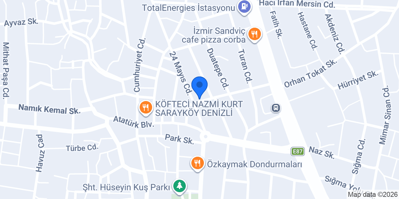 Arısoy Dondurma konumu