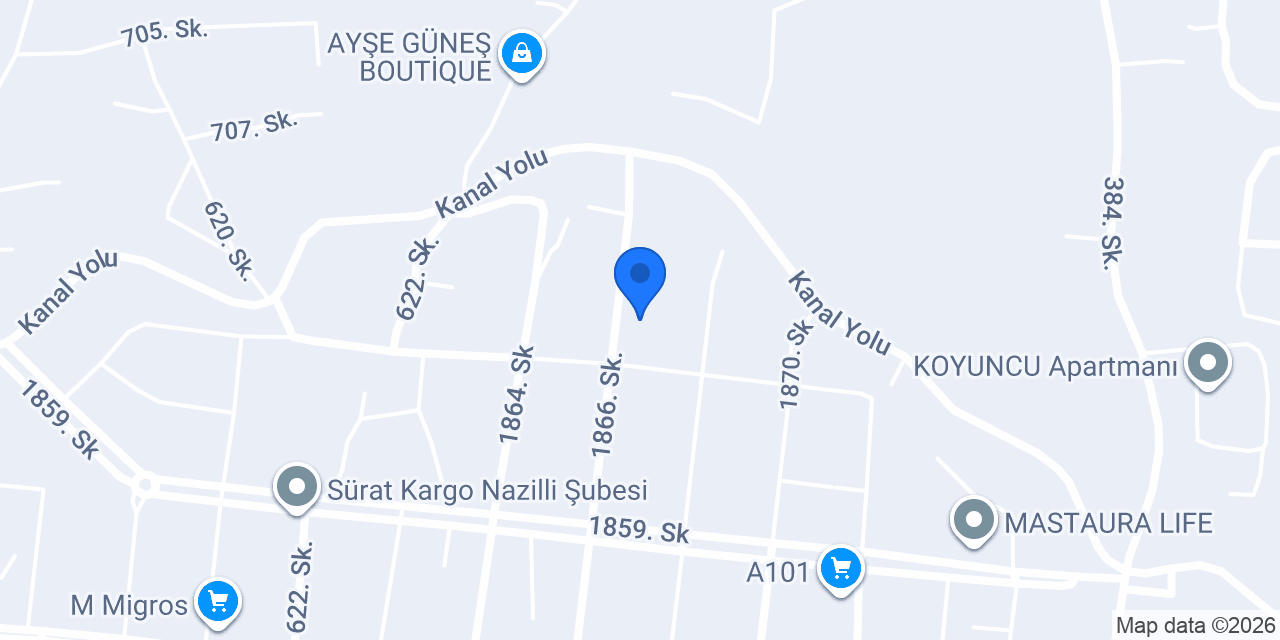 Pamuk Atölye Konsept konumu