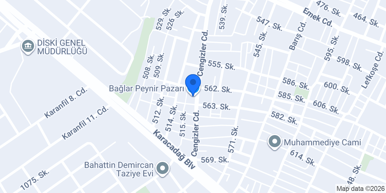 Konak Peynircilik konumu