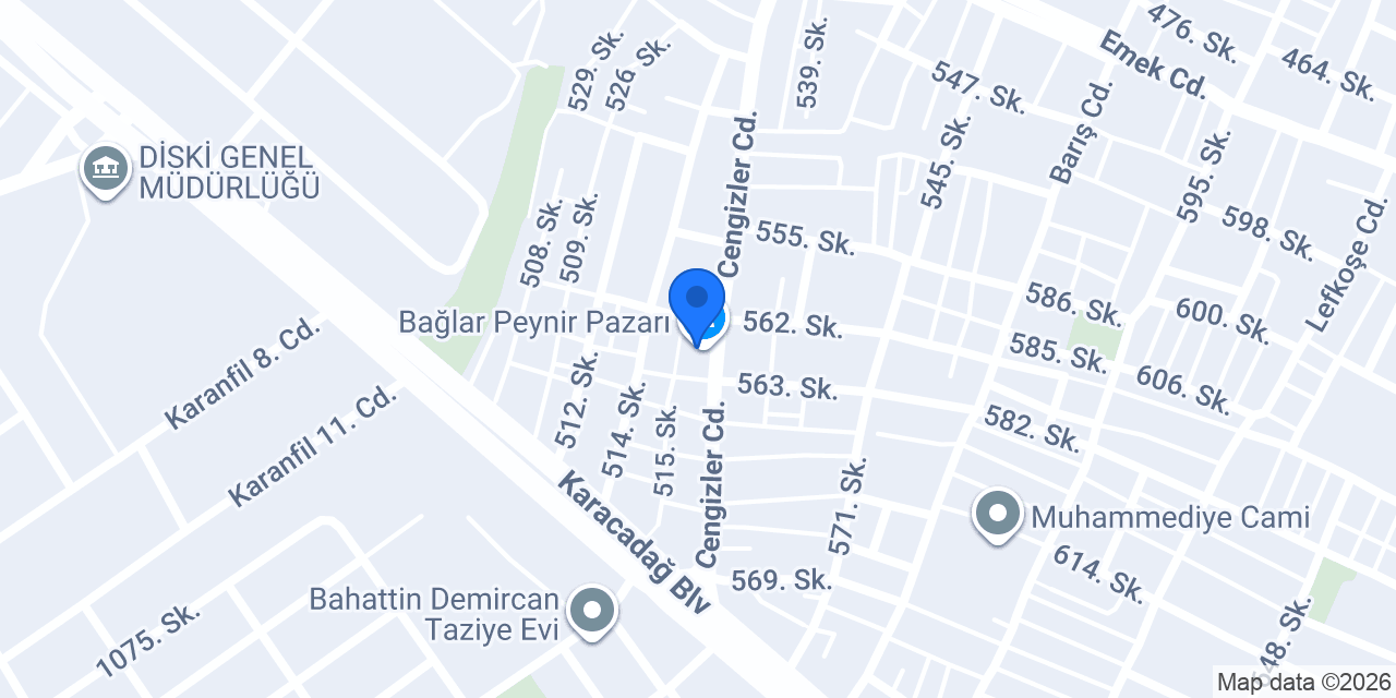 Turan Peynir Evi konumu