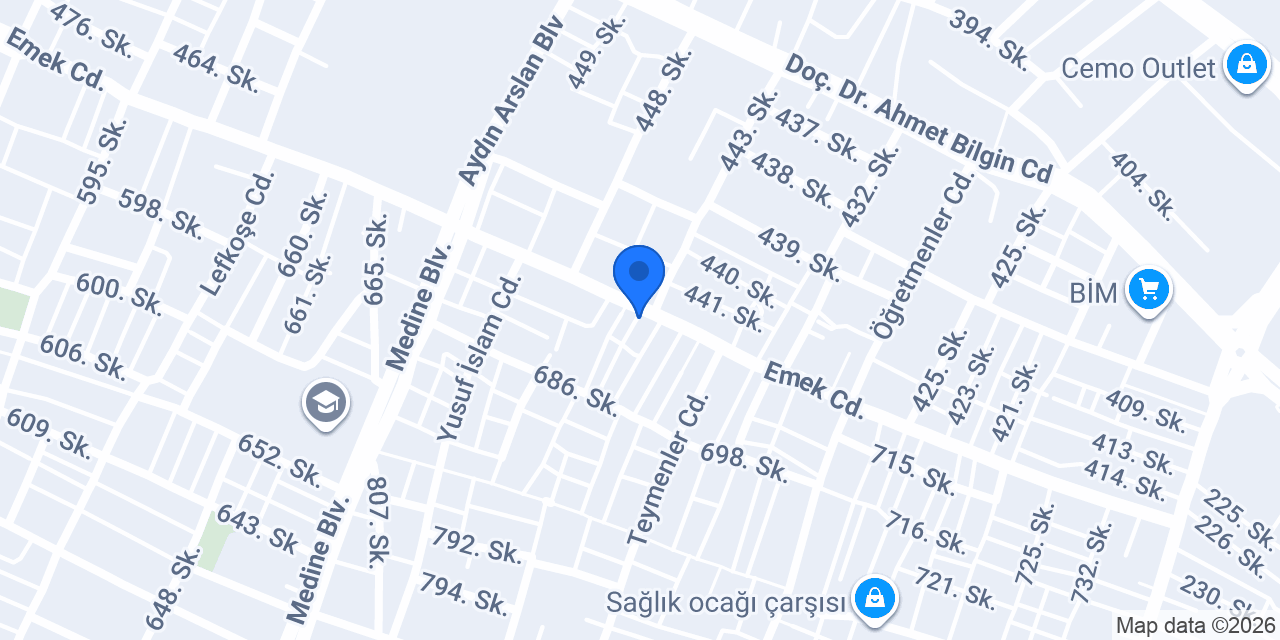 Baran Mobilya konumu