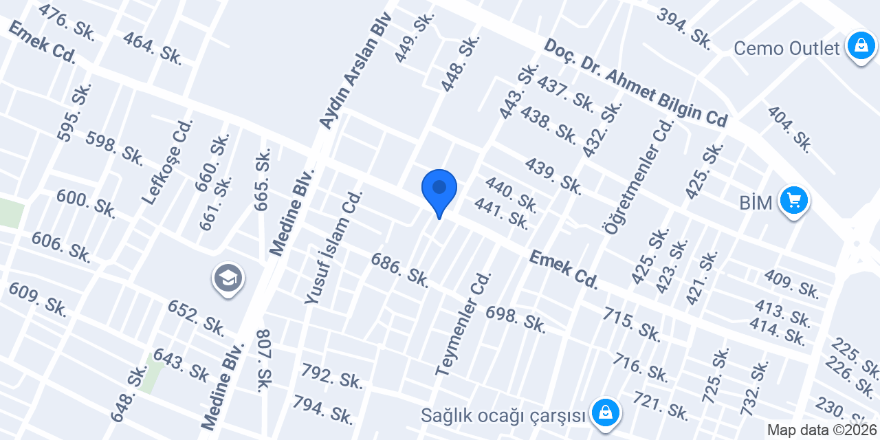 Öz Fidan Lahmacun konumu