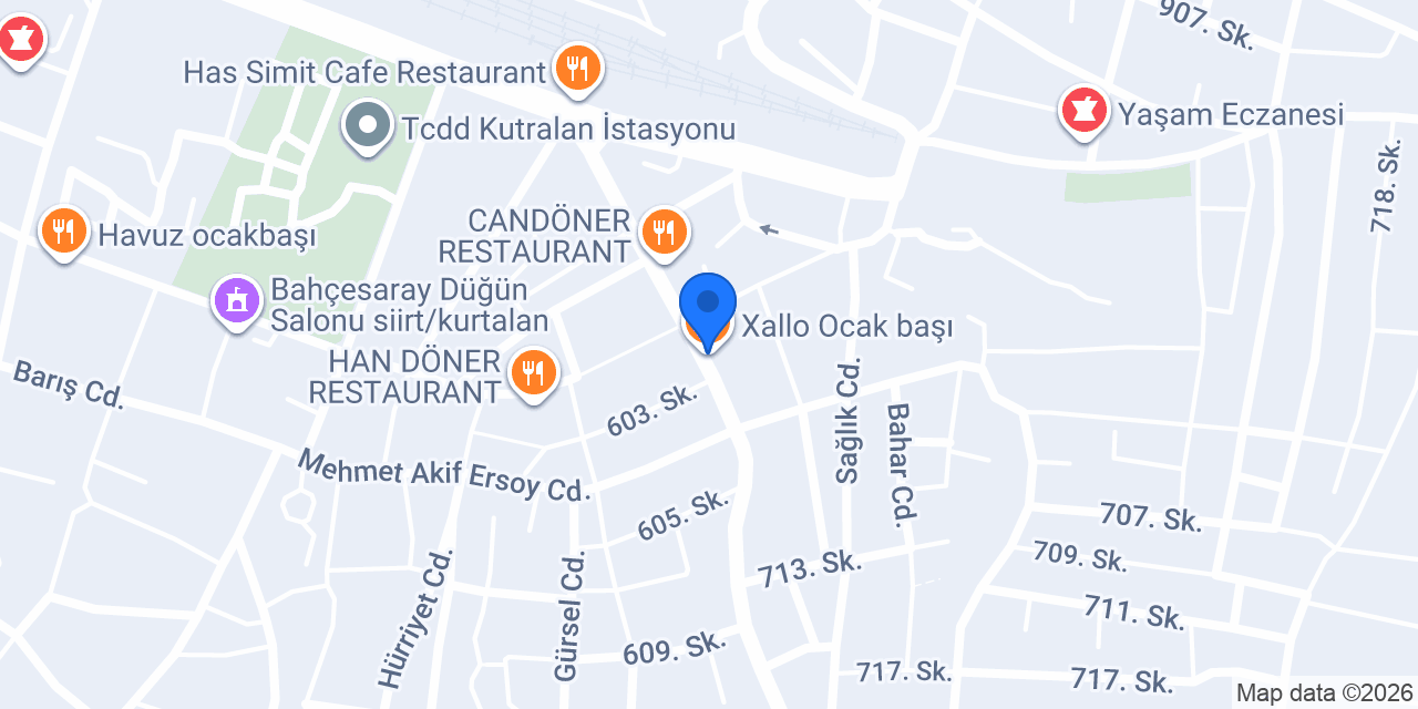 Xallo Ocak başı konumu