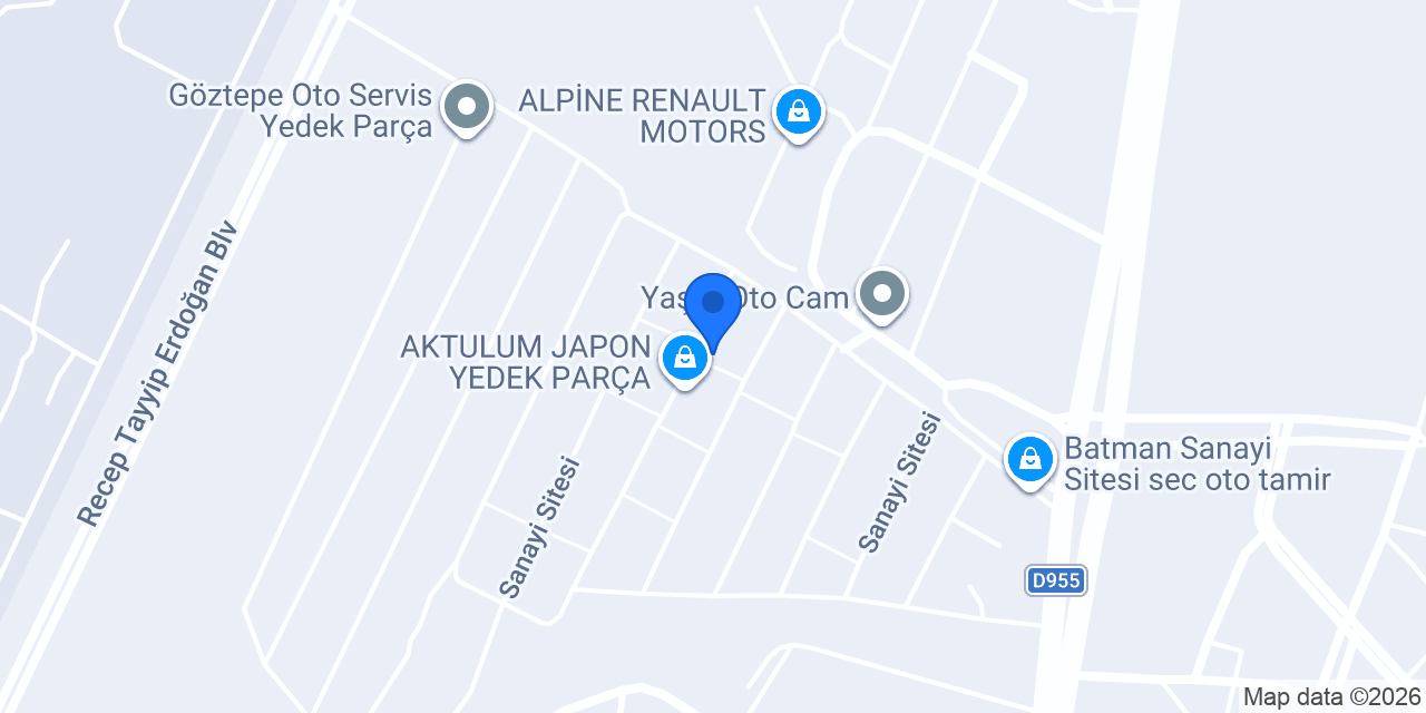 Bağcılar auto konumu