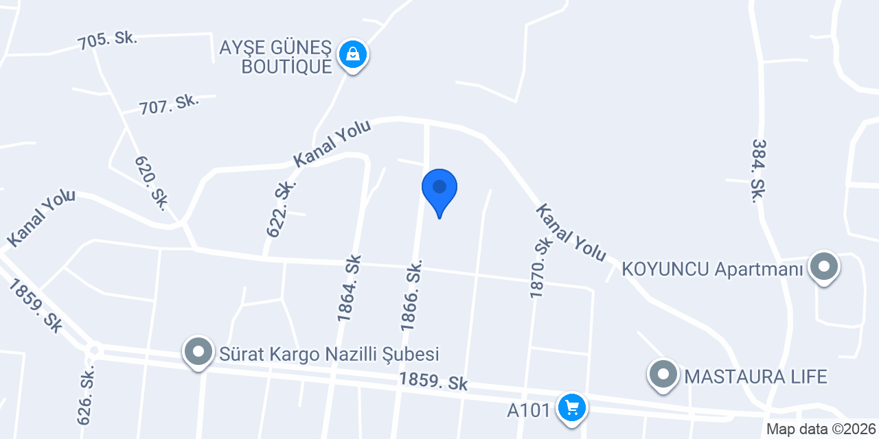 Salon DENİZ konumu