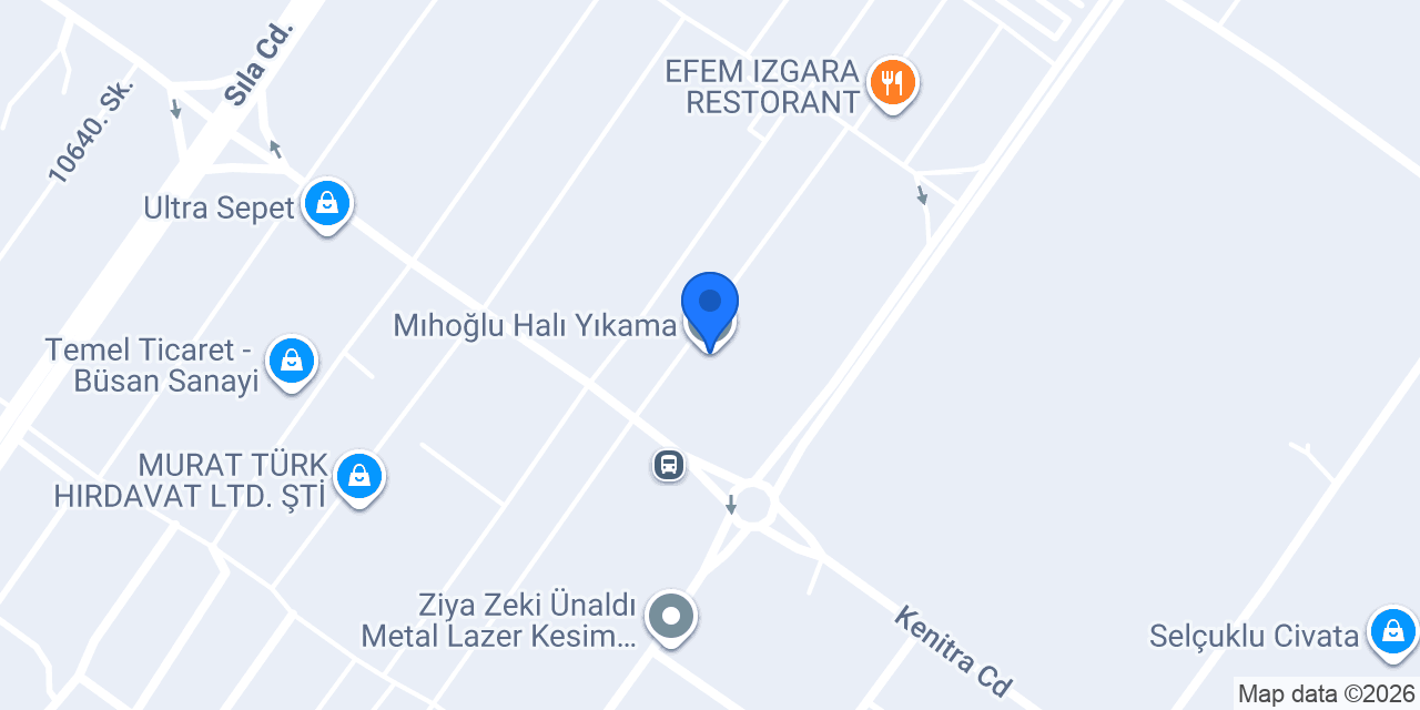 Mıhoğlu Halı Yıkama konumu