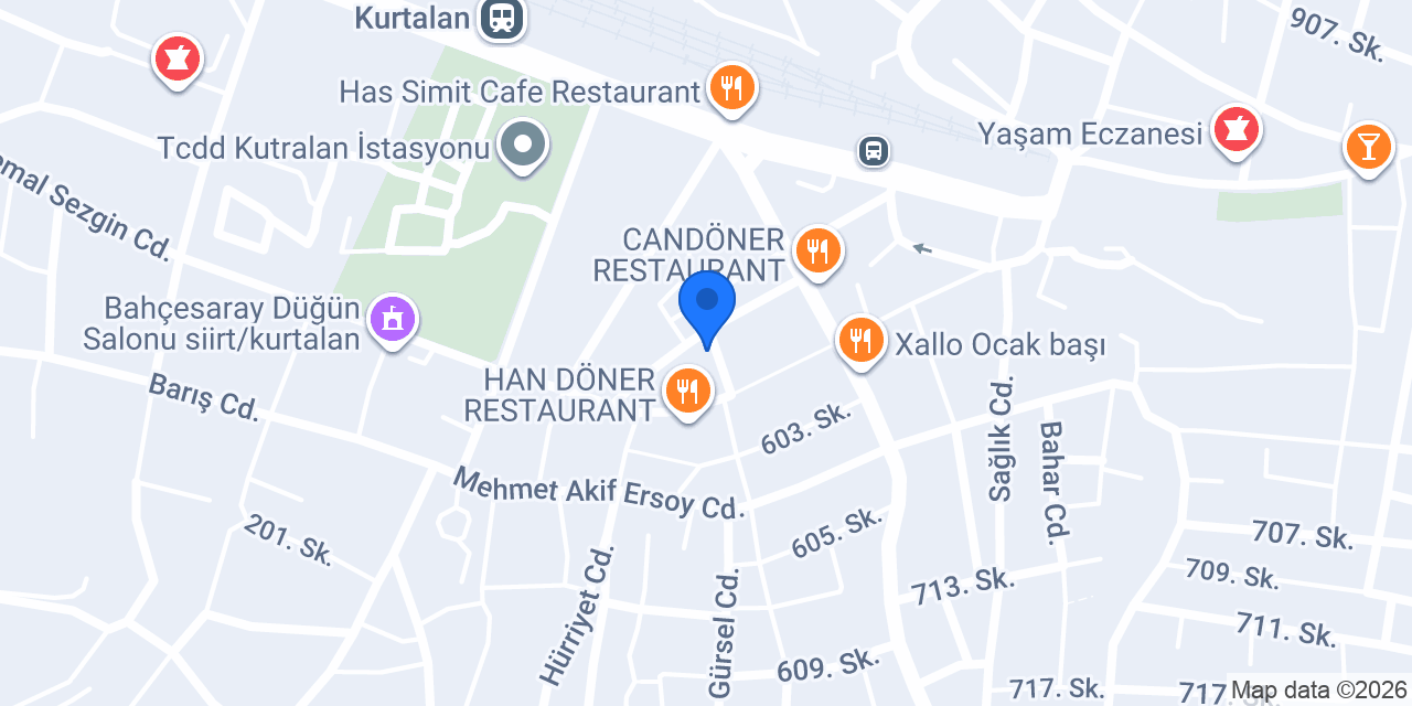 Marshall - Aydın Ticaret konumu