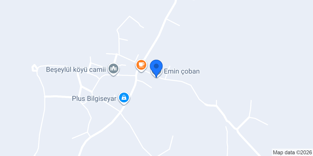 Emin çoban konumu