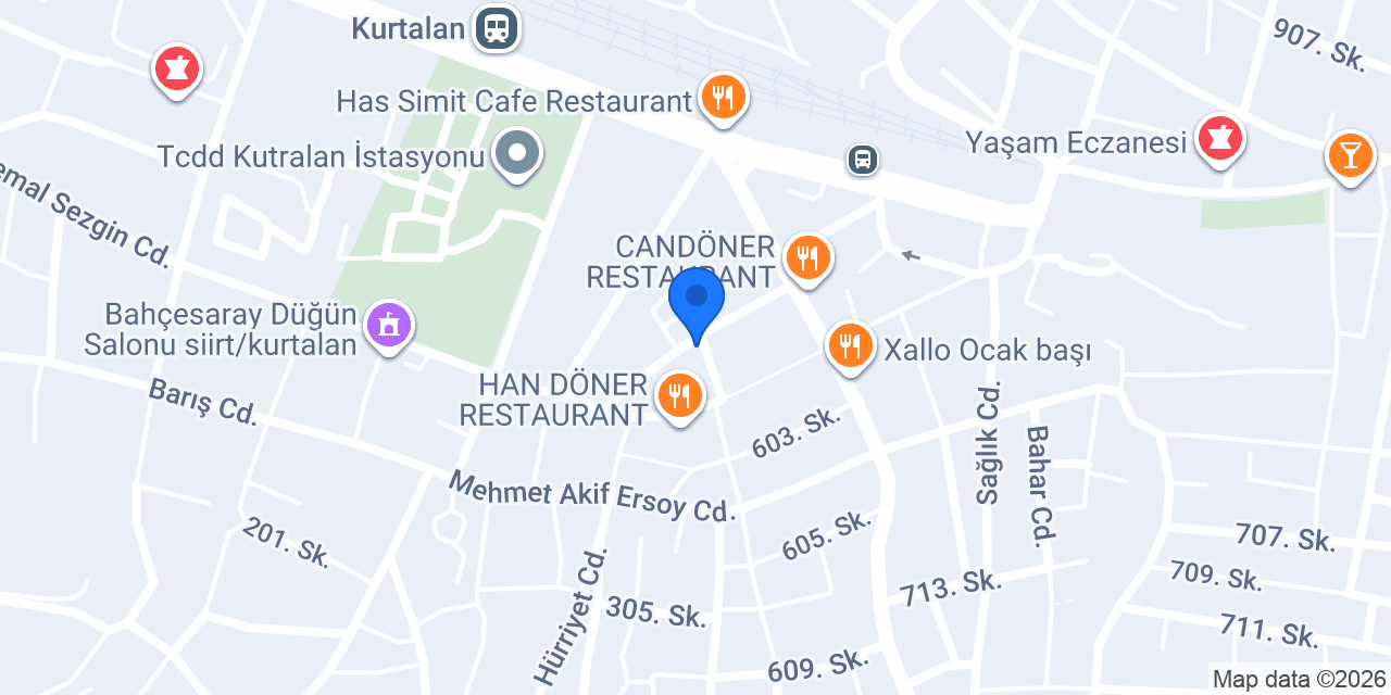 Aygaz Tüp Bayisi konumu